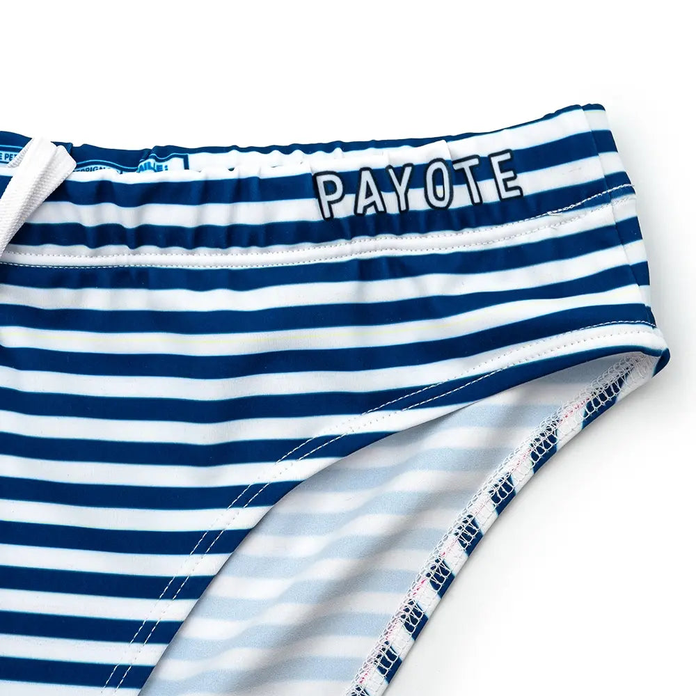 Maillot de bain Marinière Bleu marine