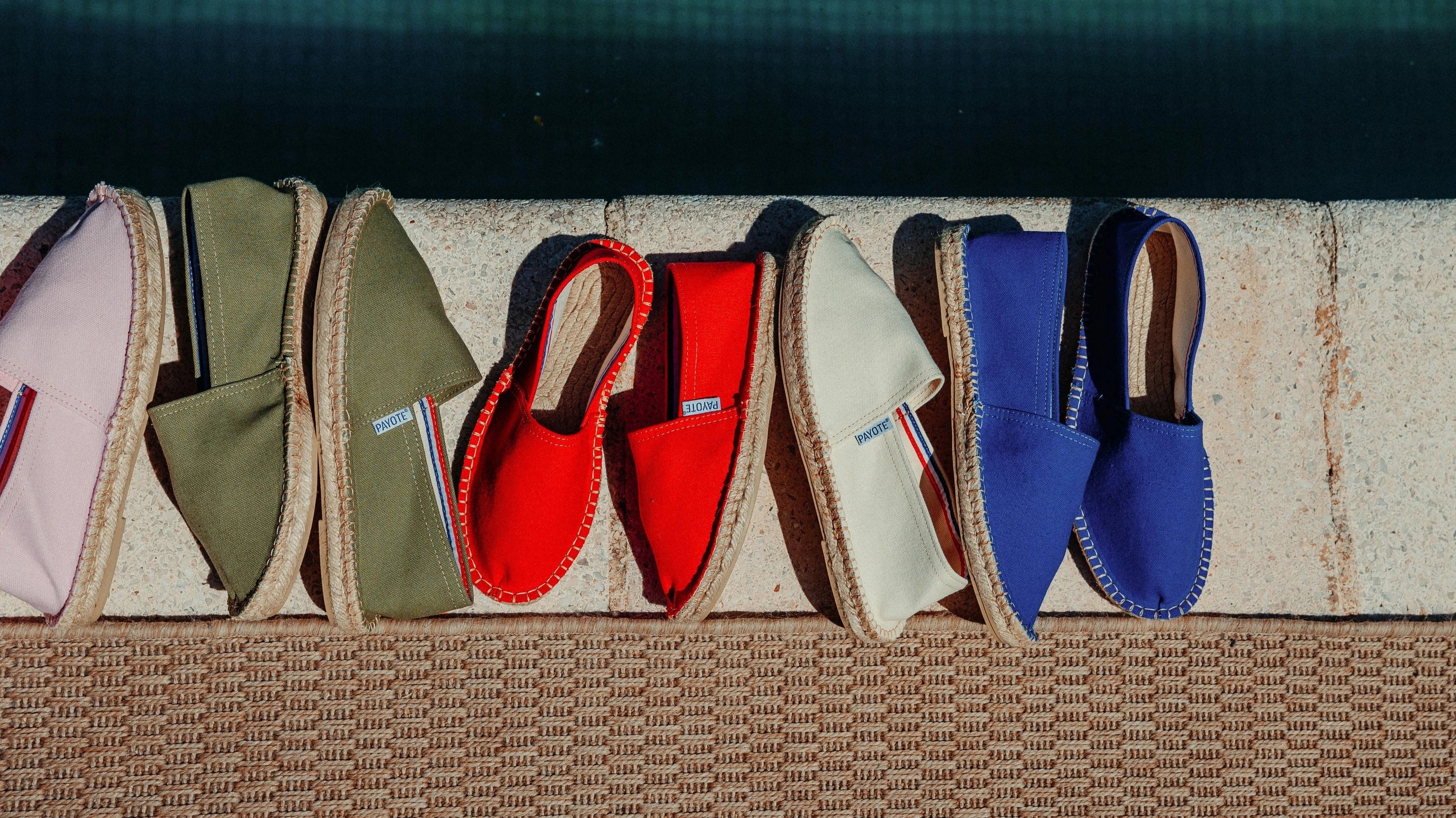 Espadrille femme top bleu marine