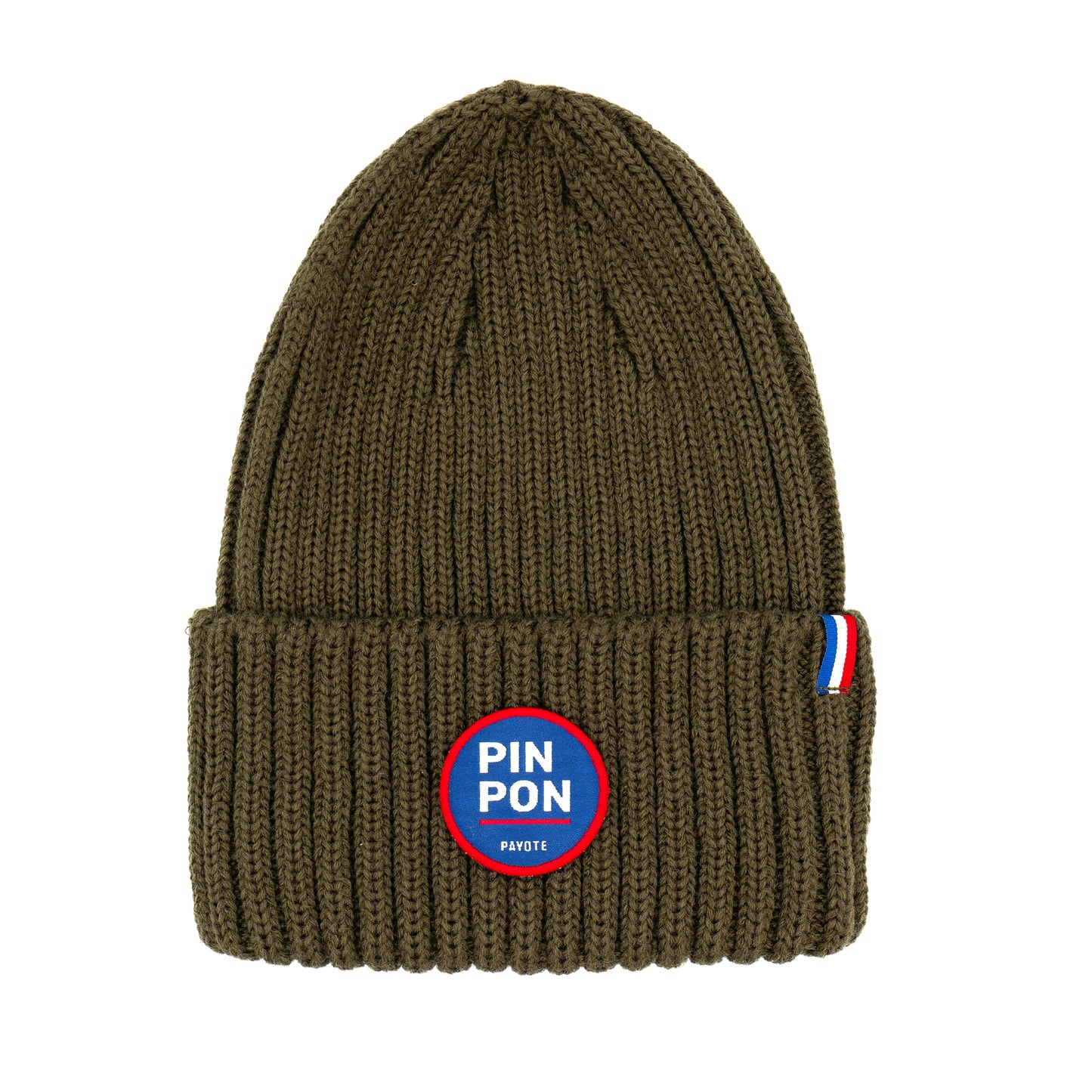 Bonnet solidaire Kaki Pin Pon
