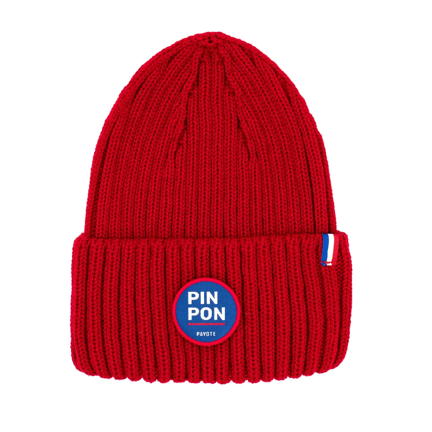 Bonnet rouge Pin Pon solidaire