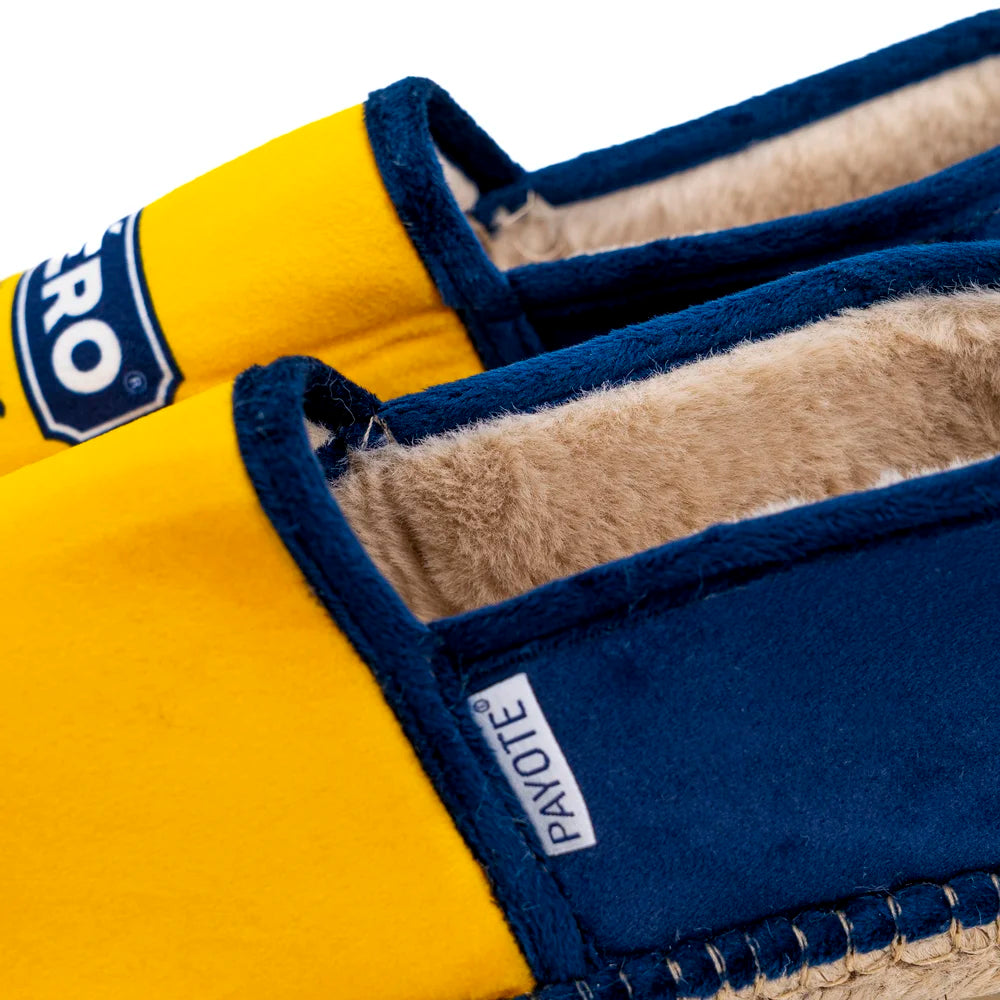 Chausson espadrille original à l'inscription Apéro