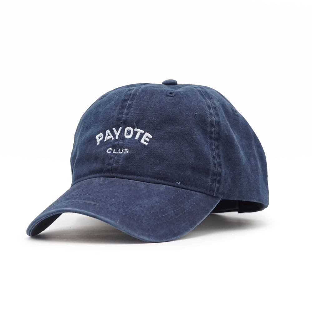 Casquette "Payote Club" Bleu Marine Délavé