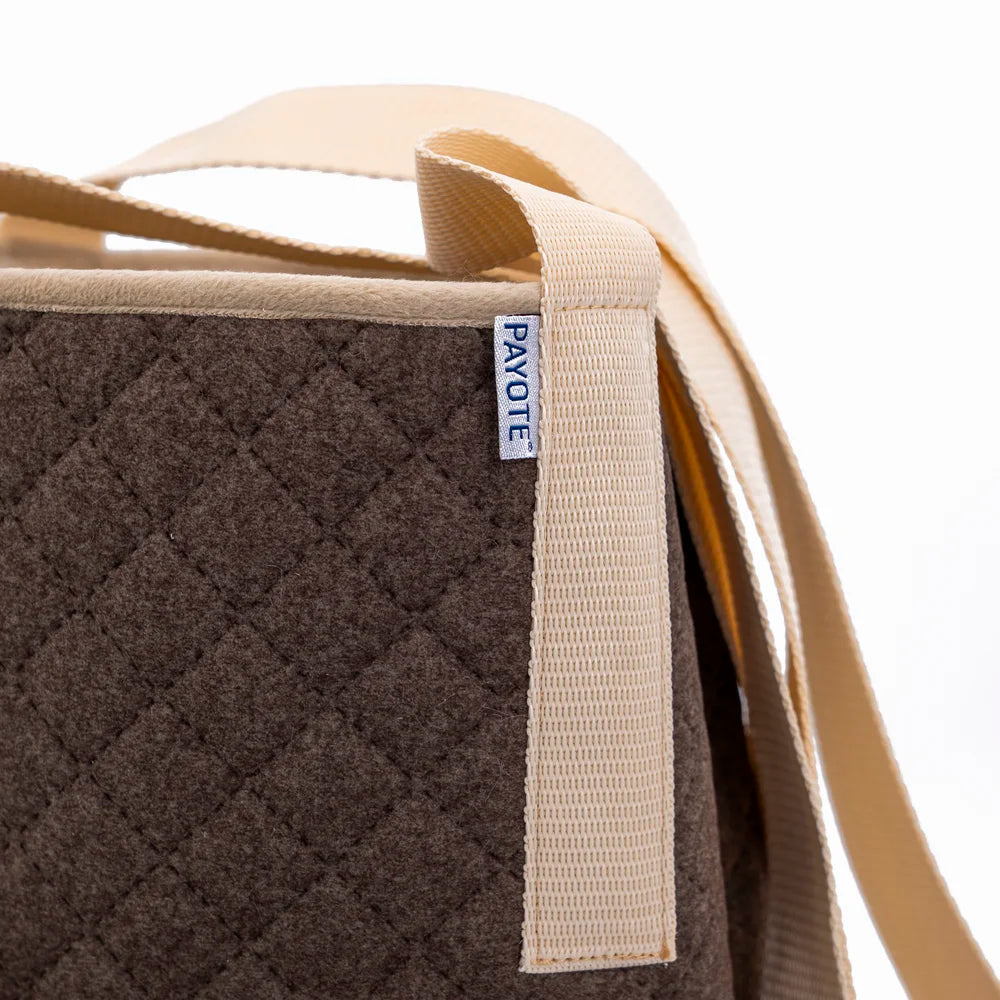 Sac espadrille Fourré Chocolat