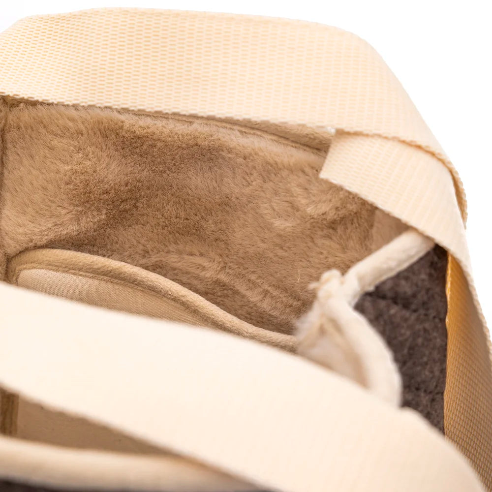 Sac espadrille Fourré Chocolat