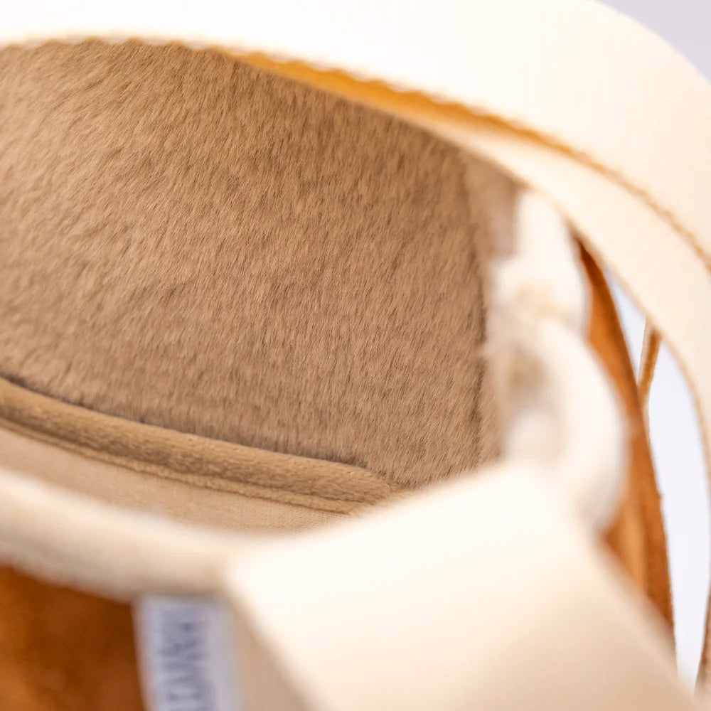 Sac espadrille Fourré Marron