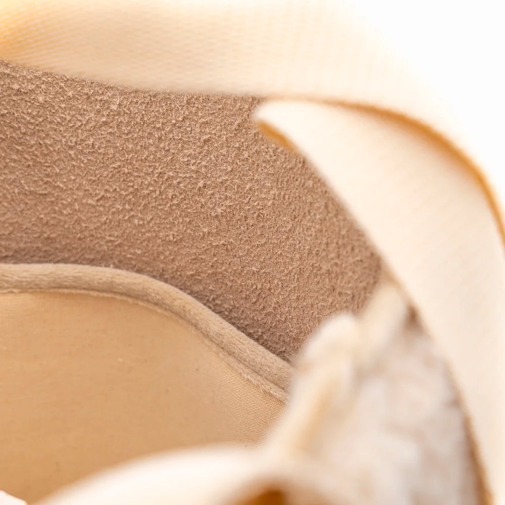 Sac espadrille Fourré Moumoute Beige