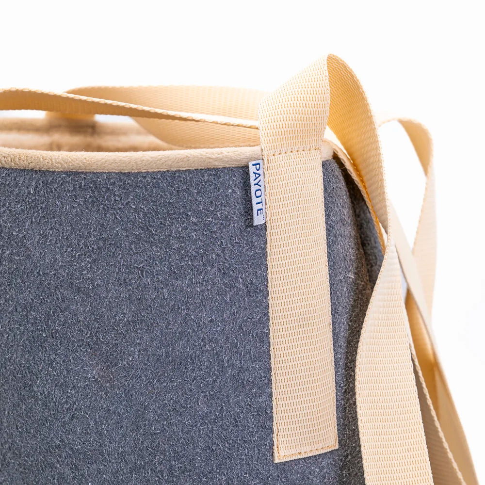 Sac espadrille Fourré Bleu