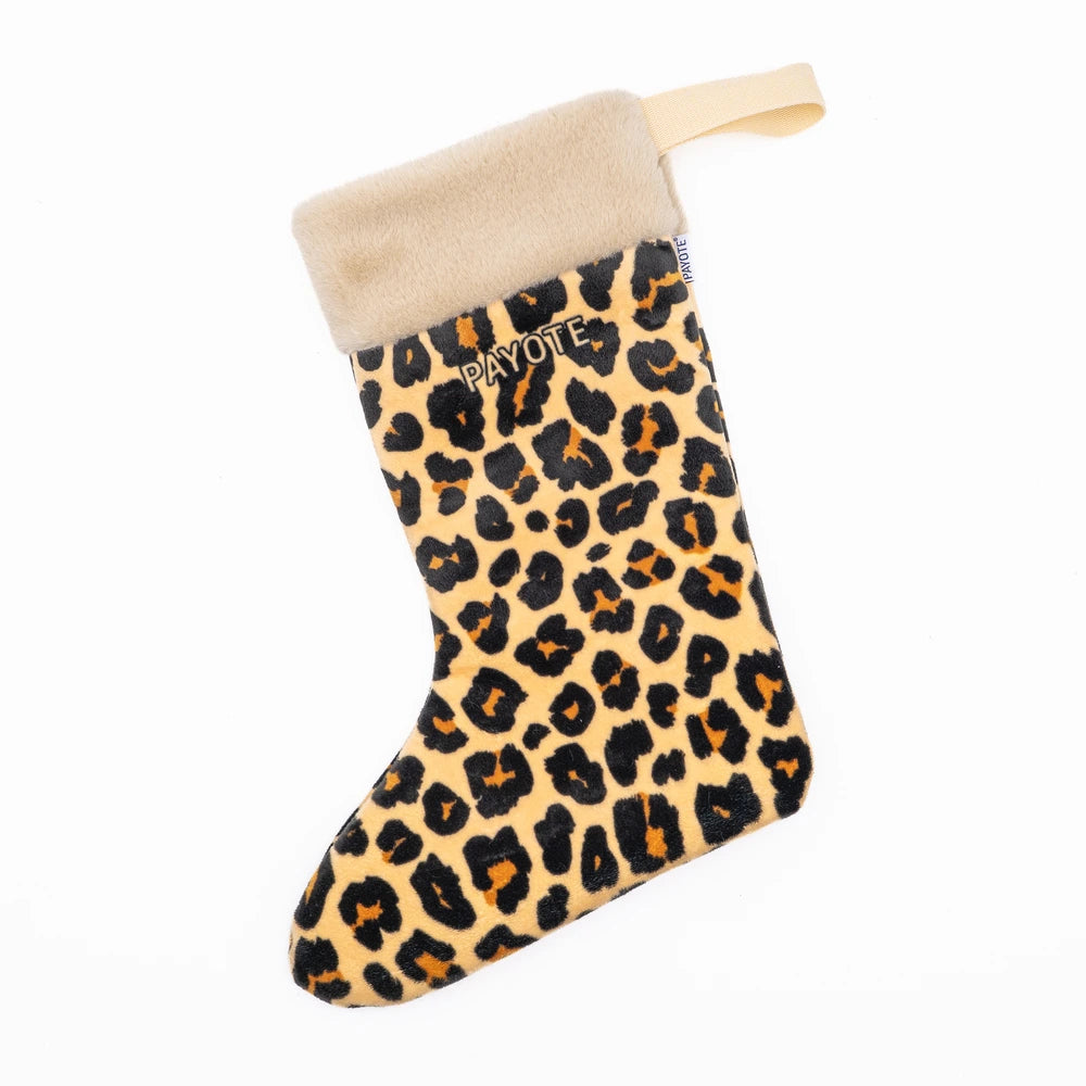 Chaussette de Noël Léopard