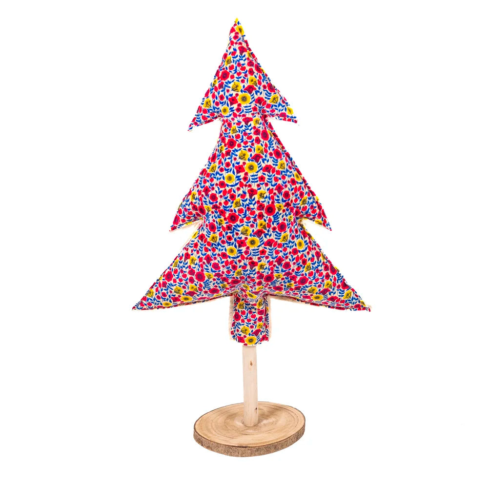 Sapin de Noël À Fleurs