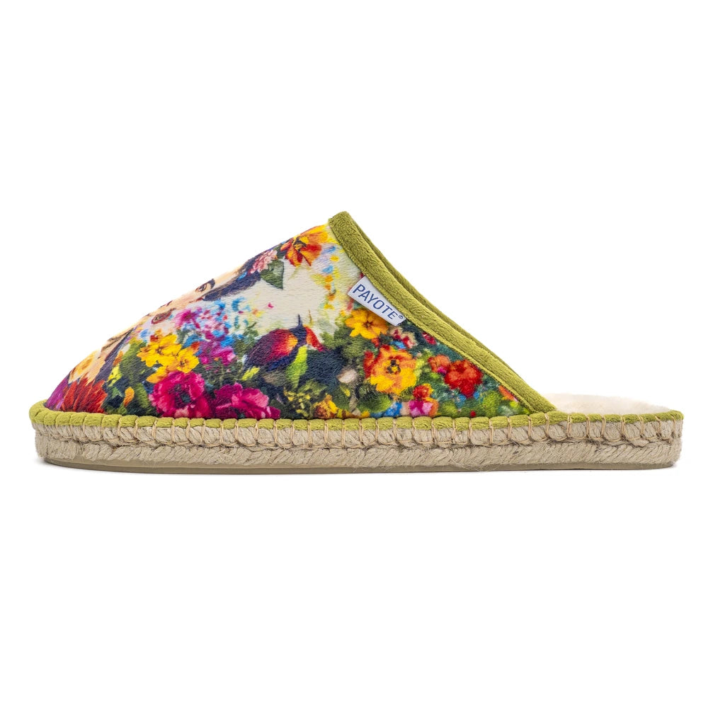 Mule Fourrée Frida Kahlo