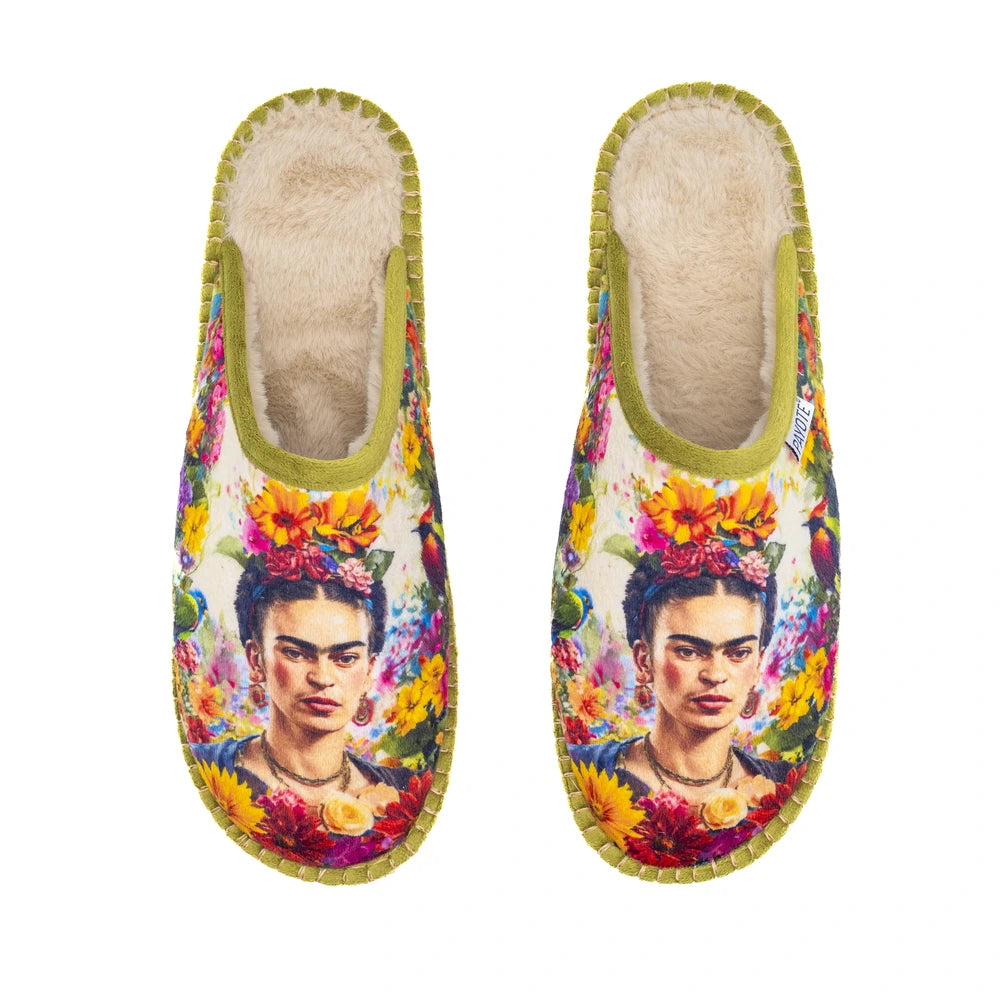 Mule Fourrée Frida Kahlo
