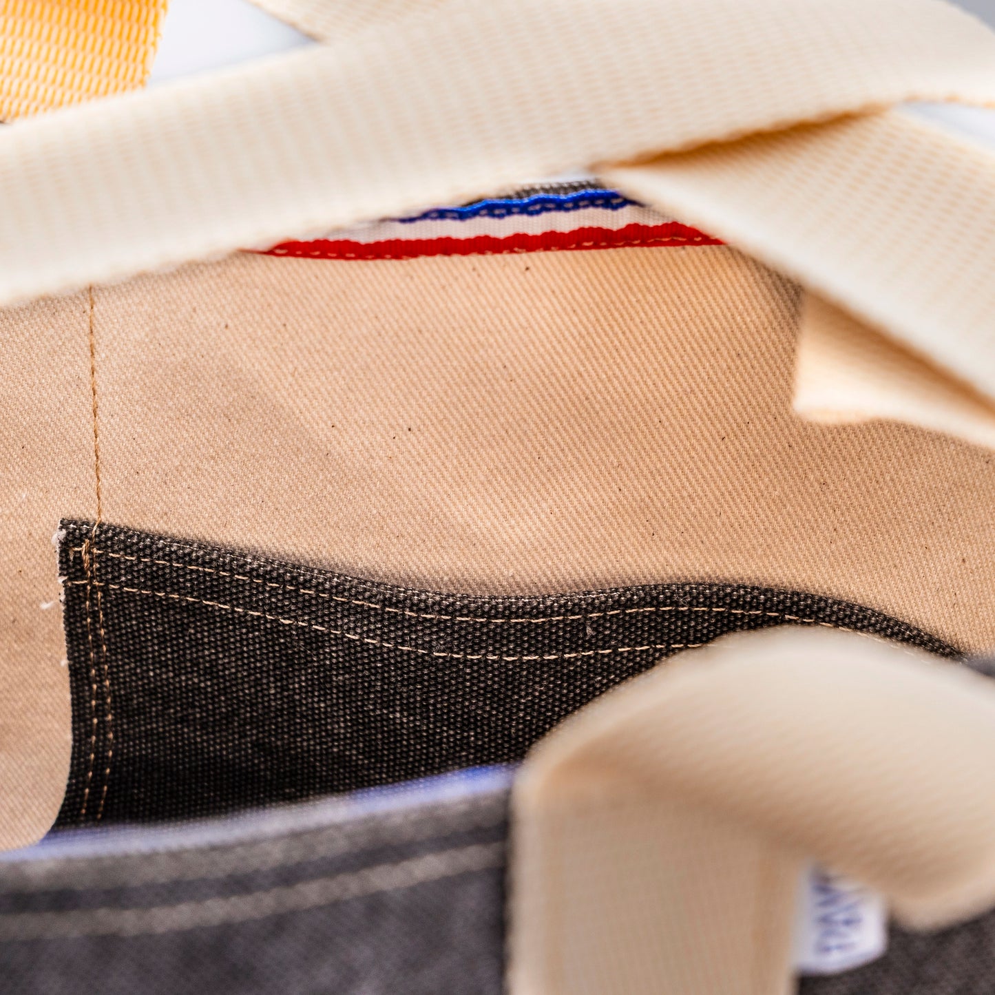 Sac espadrille Noir Délavé