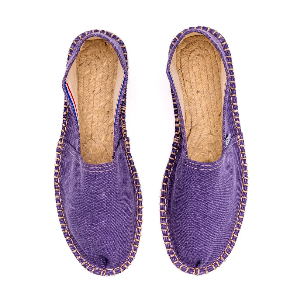 Espadrille Premium Violet Clair Délavé