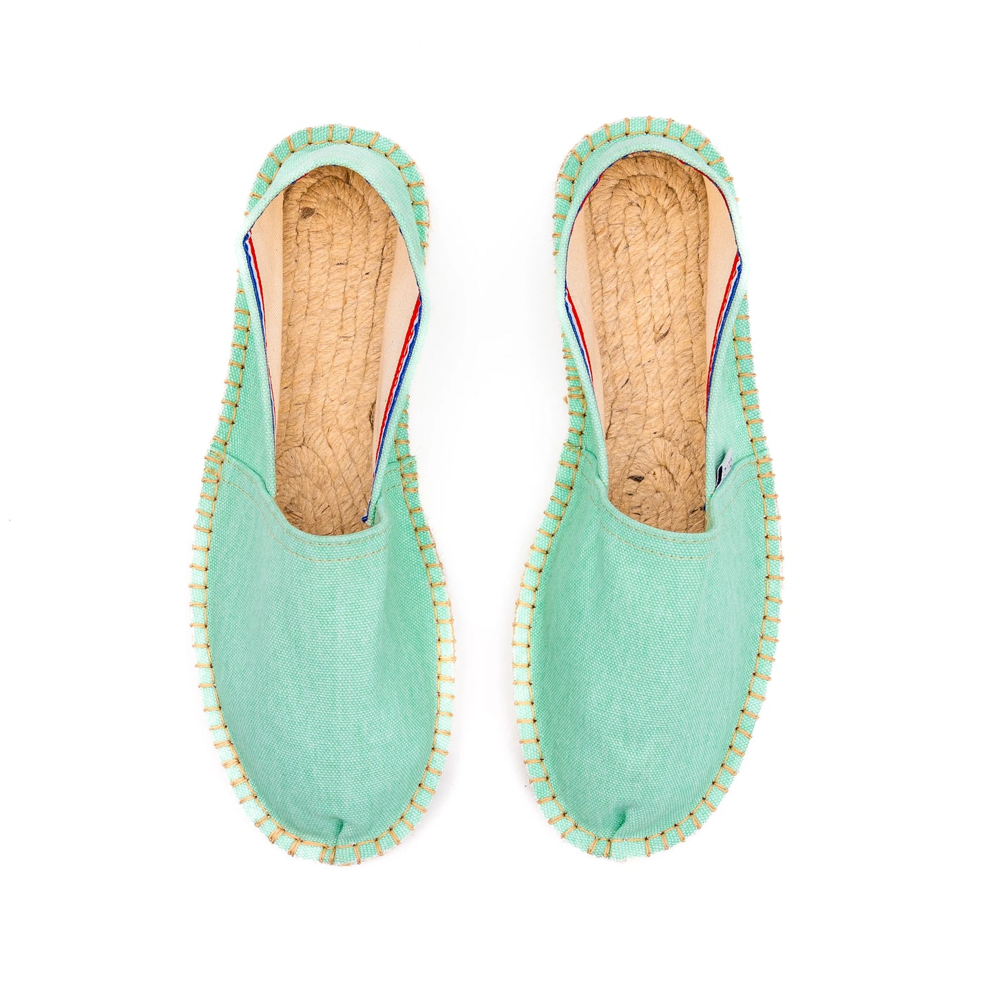 Espadrille Vert D'eau Délavé Premium