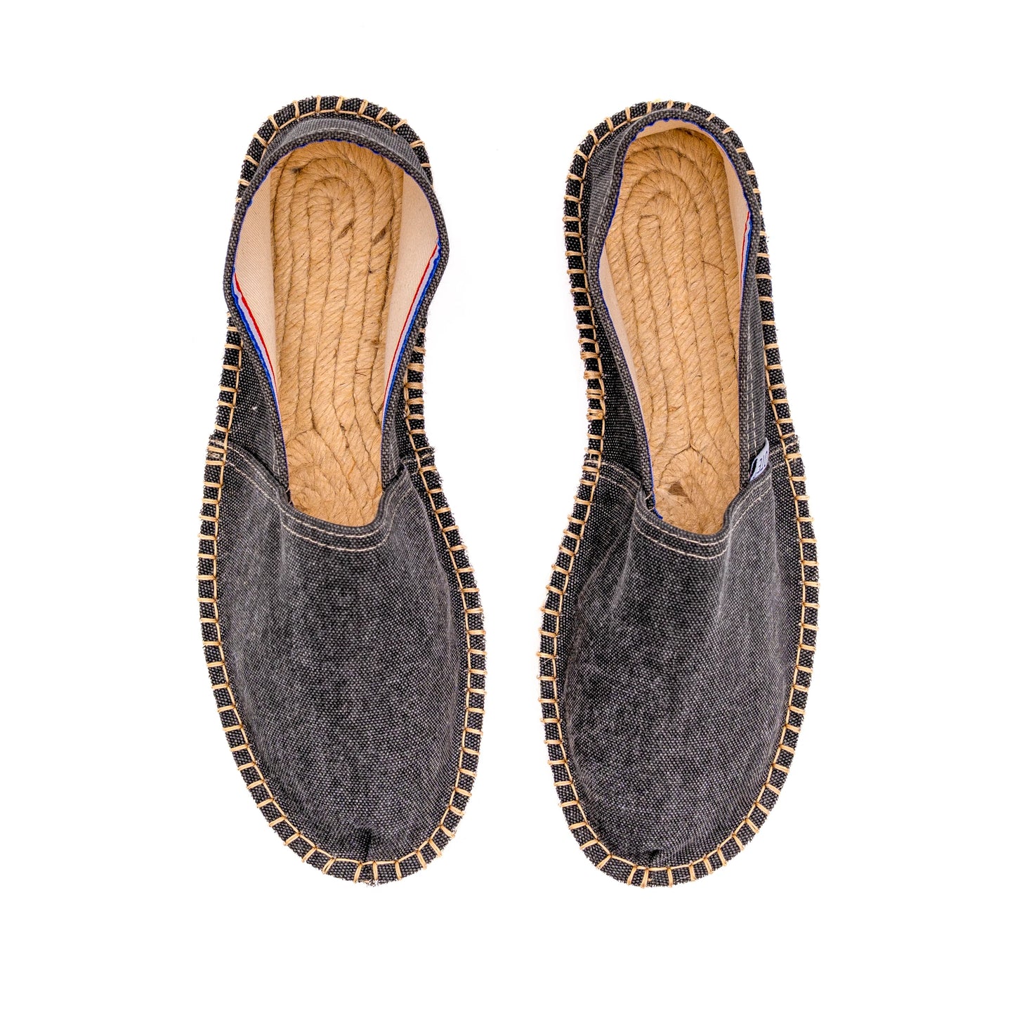 Espadrille Noir Délavé Premium