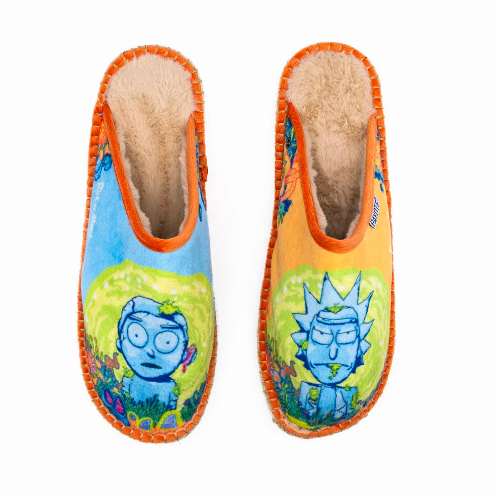 Mule Fourrée Rick & Morty