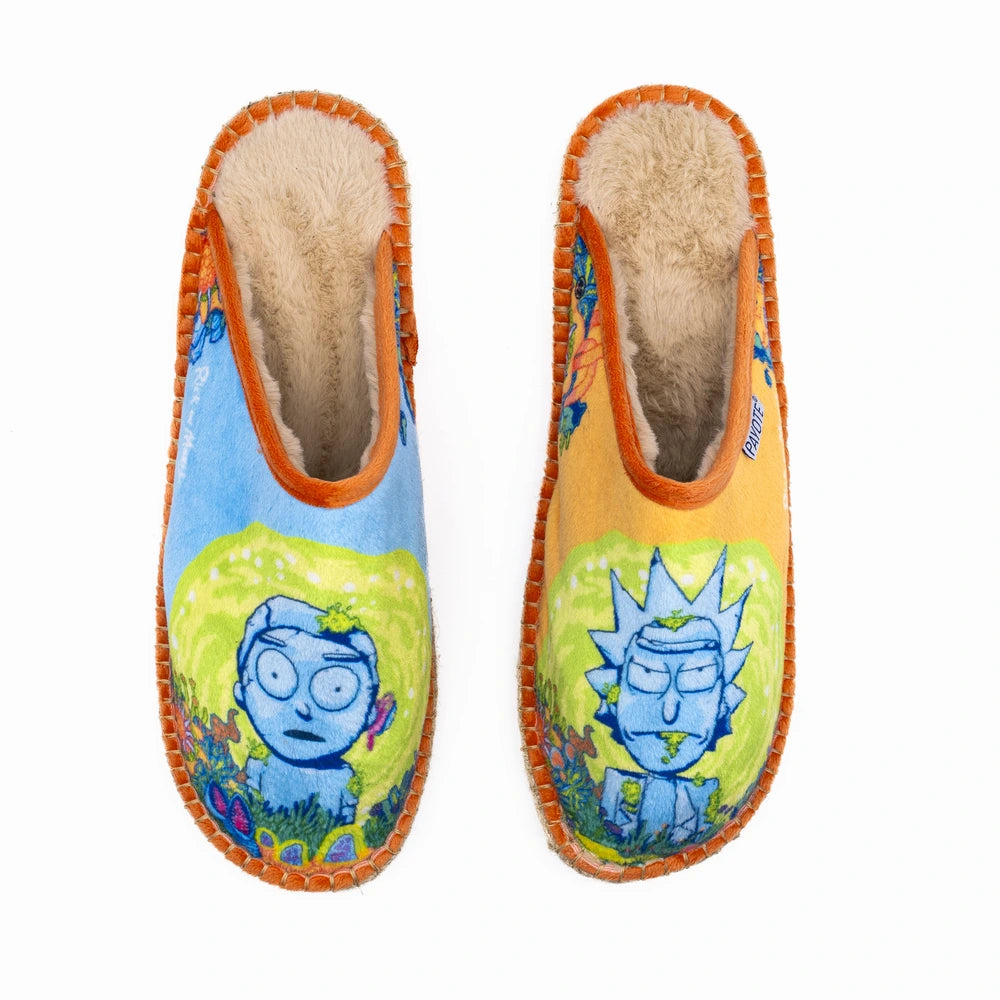 Mule Fourrée Rick & Morty