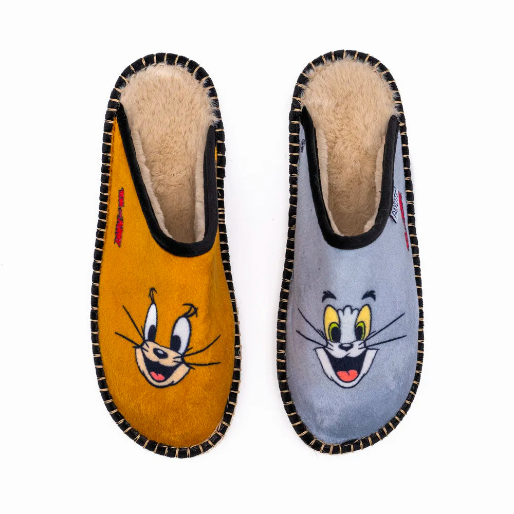Mule Fourrée Tom & Jerry