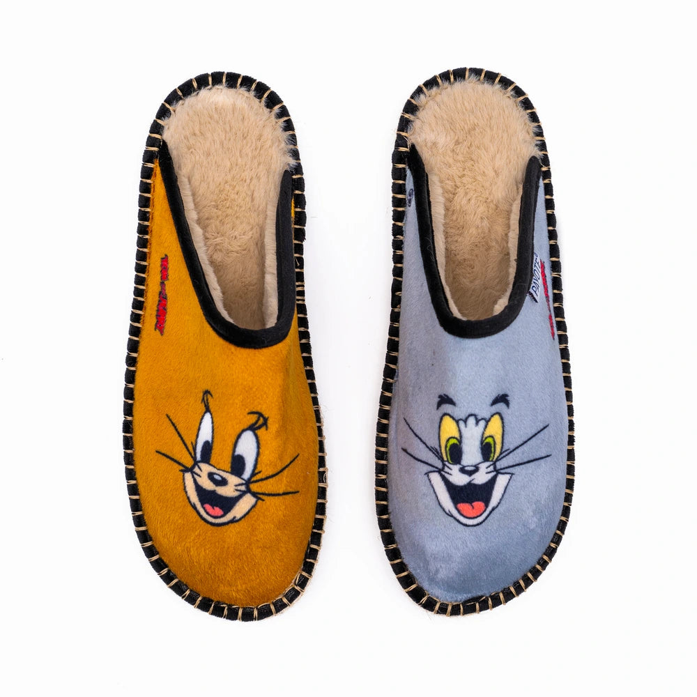 Mule Fourrée Tom et Jerry