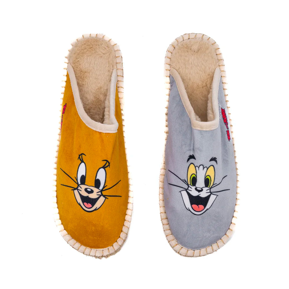 Mule Fourrée Tom et Jerry