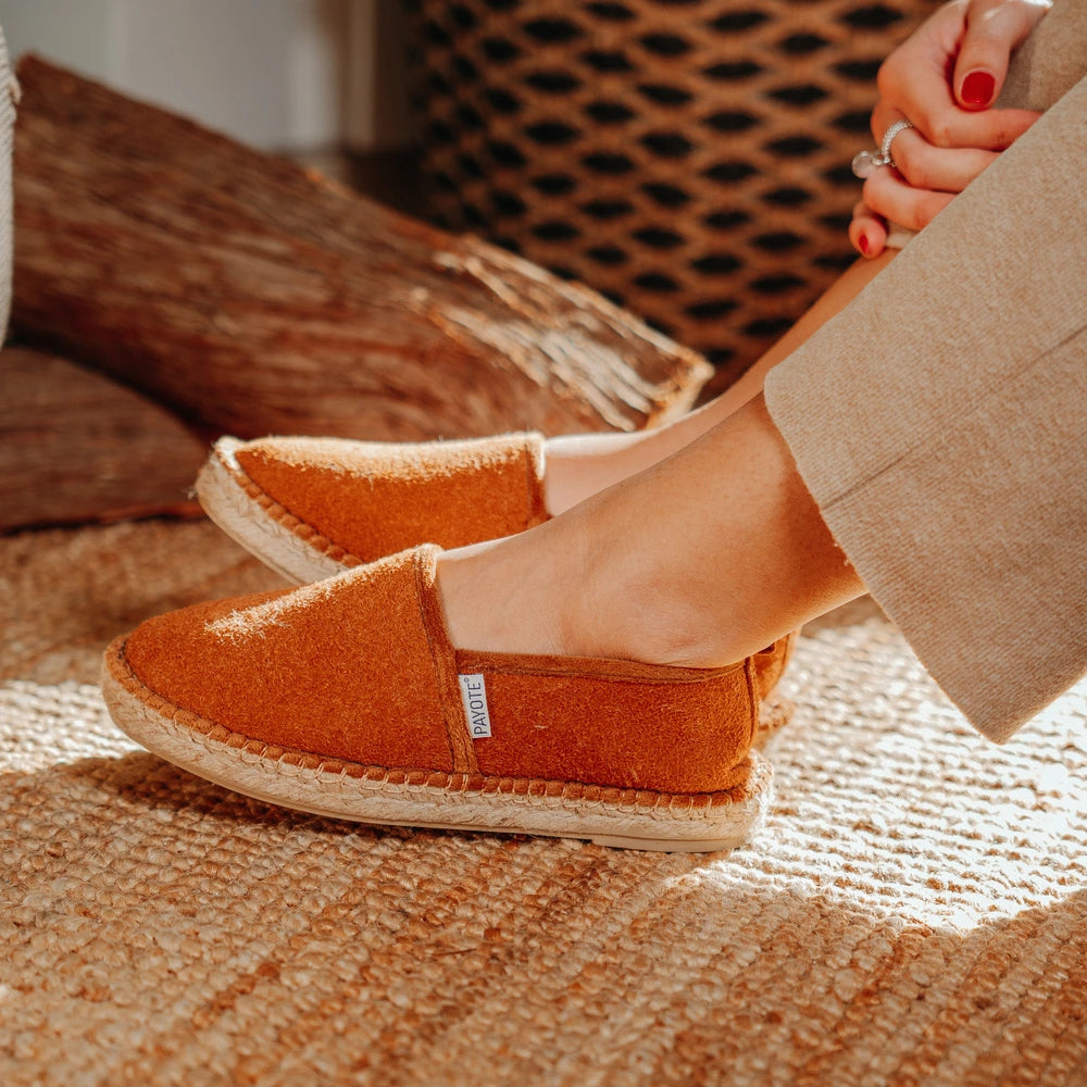 Chausson Espadrille Claude Cognac