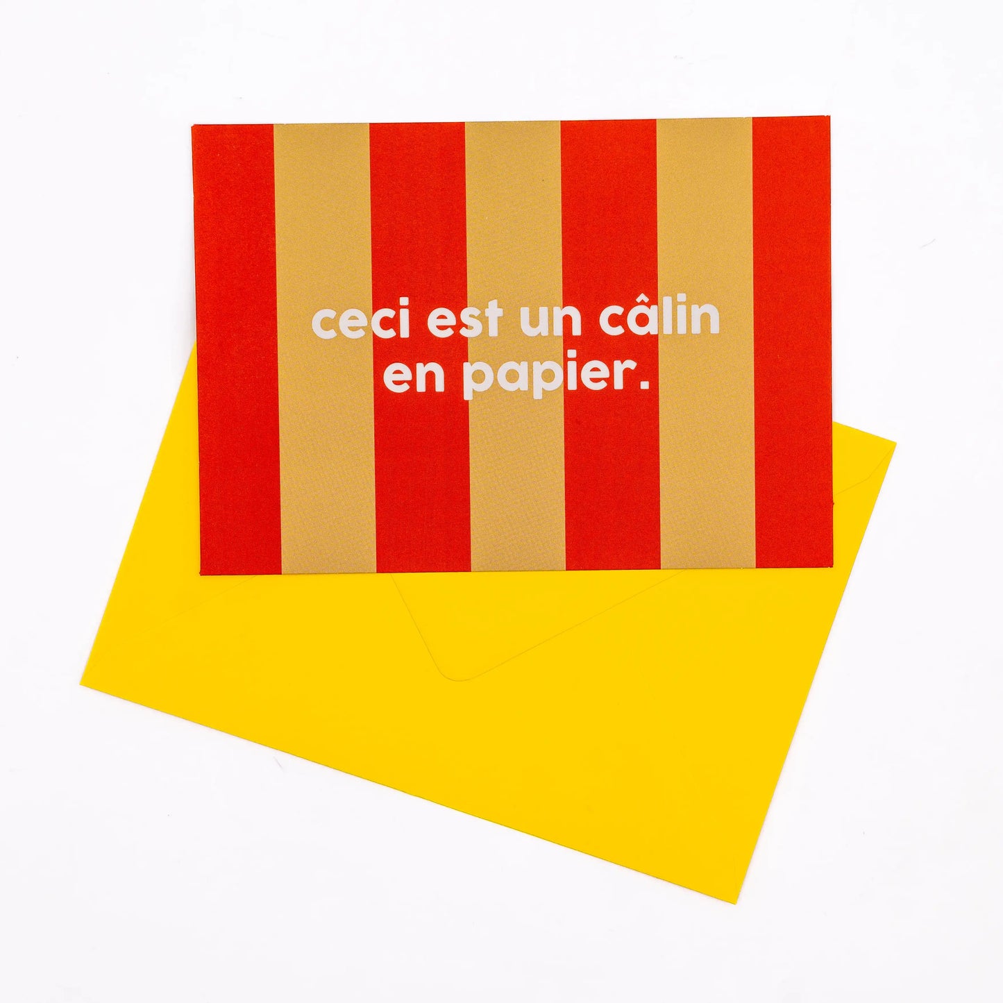 Carte "Ceci est un Calin"