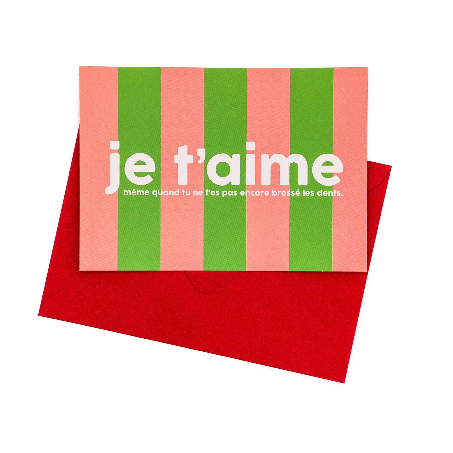 Carte "Je t'aime..."