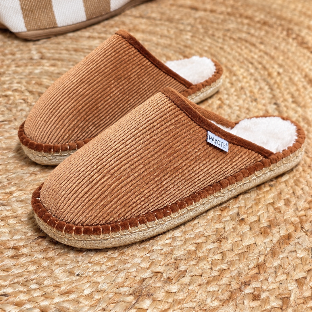 Mule Fourrée Robert cognac