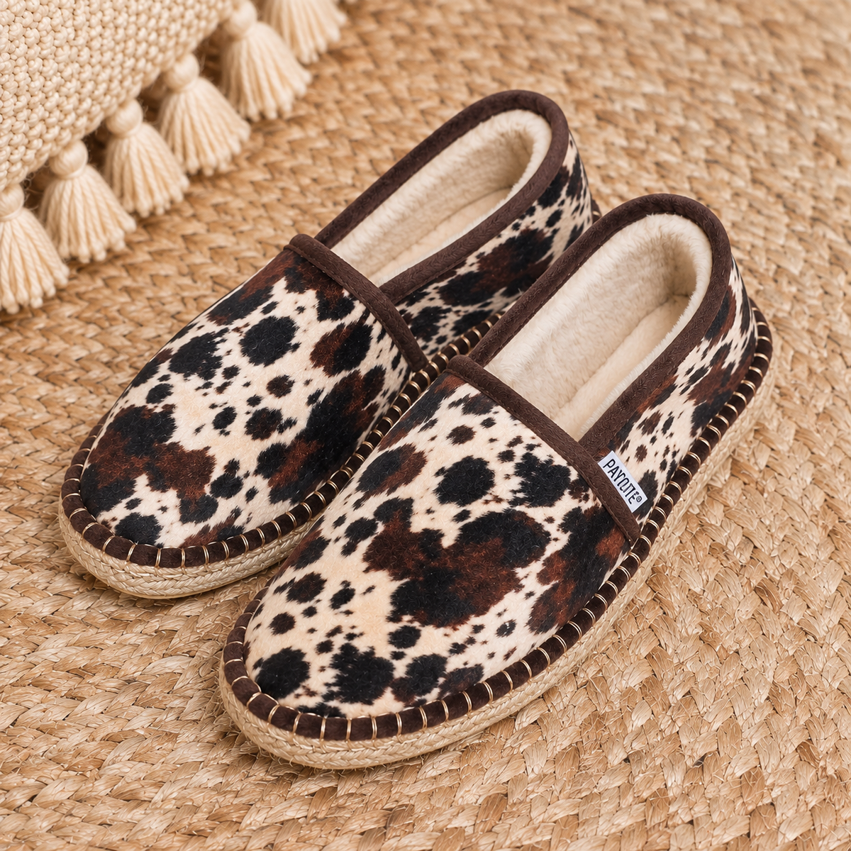 Chausson Espadrille Vache