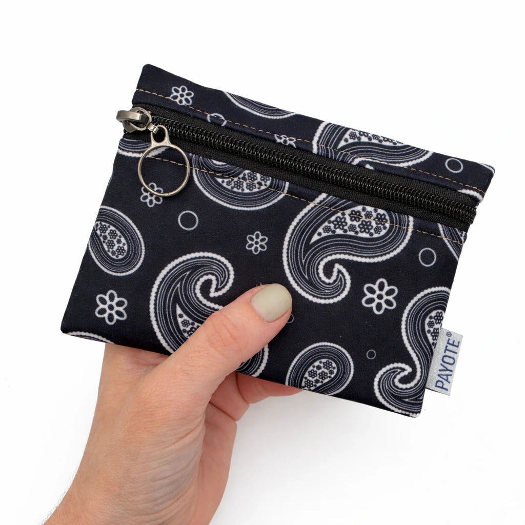 Porte-Monnaie Bandana Noir