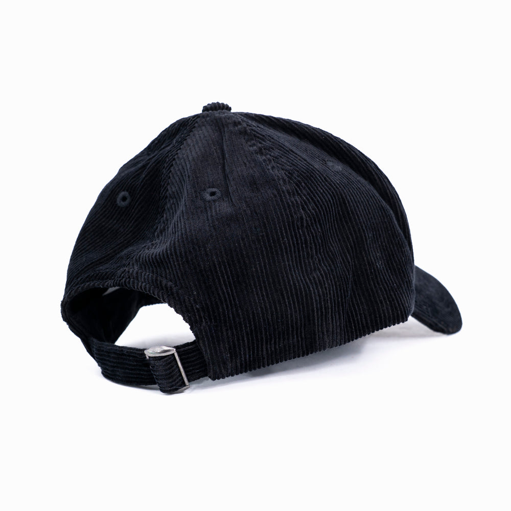 Casquette "Payote Club" Côtelée Noire