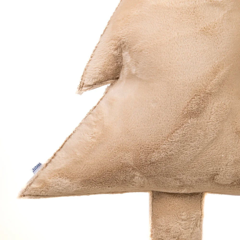 Sapin de Noël zoomé beige