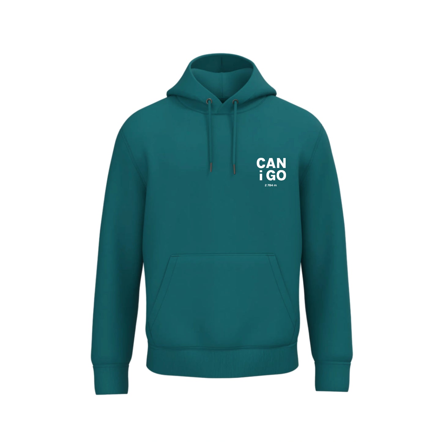 Recycled Hoodie - Canigó vertical heart