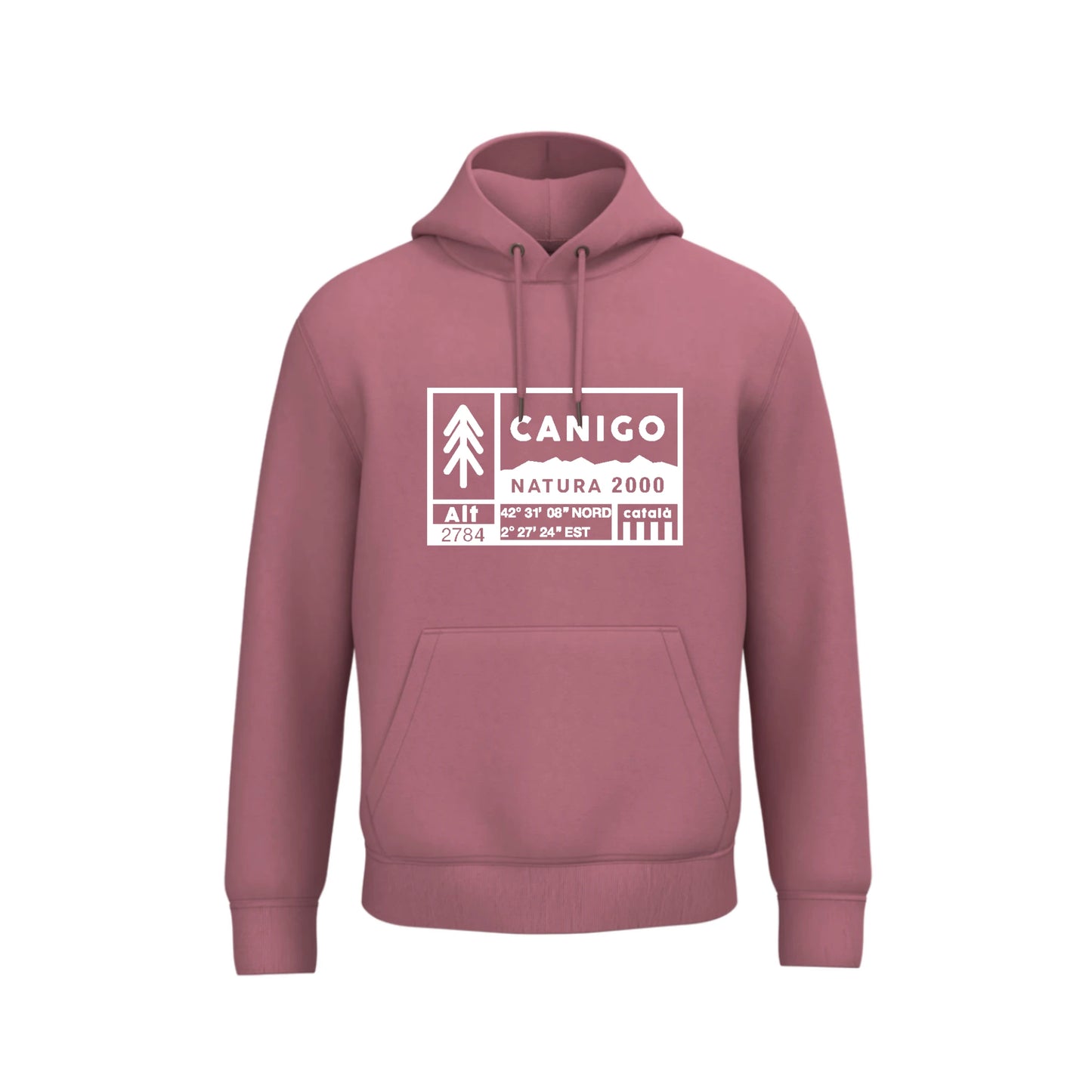 Recycled Hooded Sweatshirt - Canigó Natura 2000