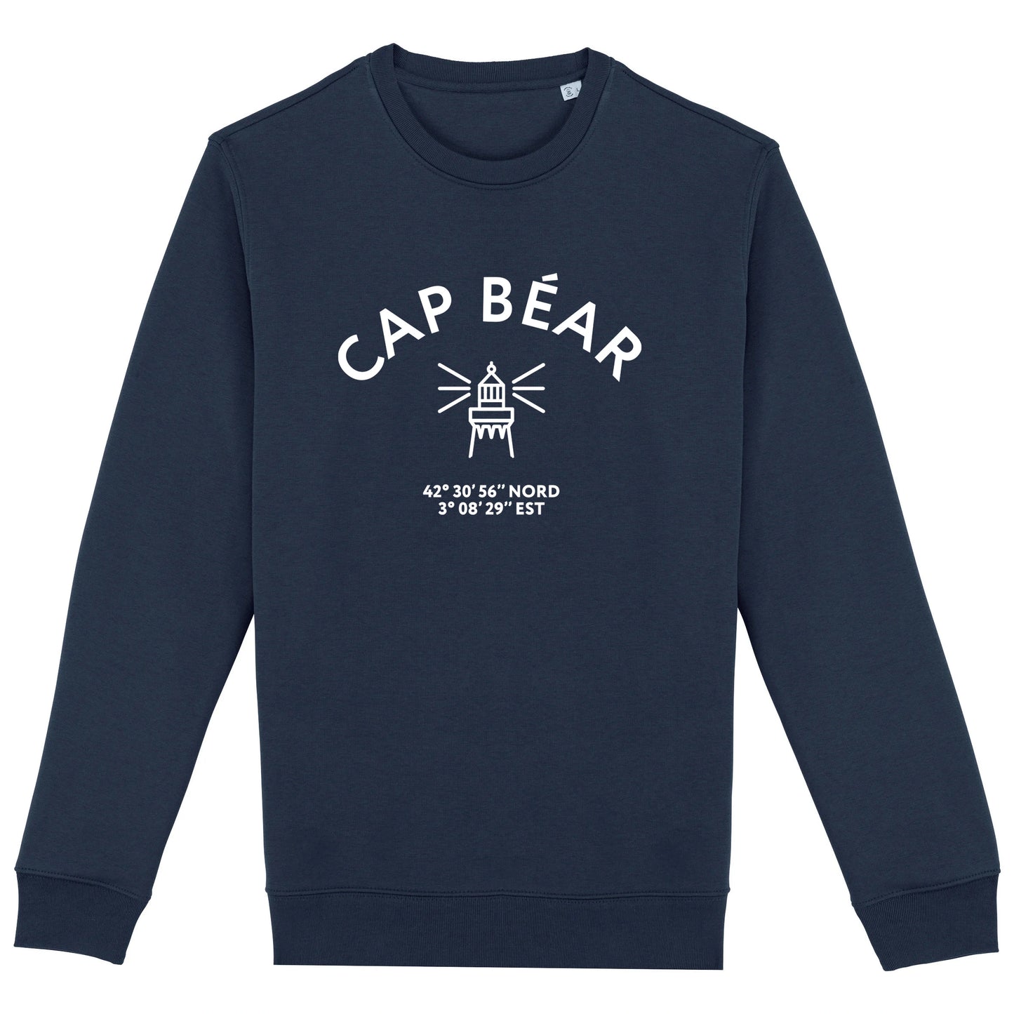 Sweat Col rond Recylé - Cap Béar