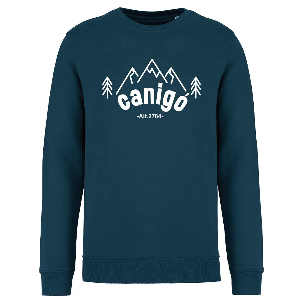 Recycled Round Neck Sweatshirt - Canigó Horizon