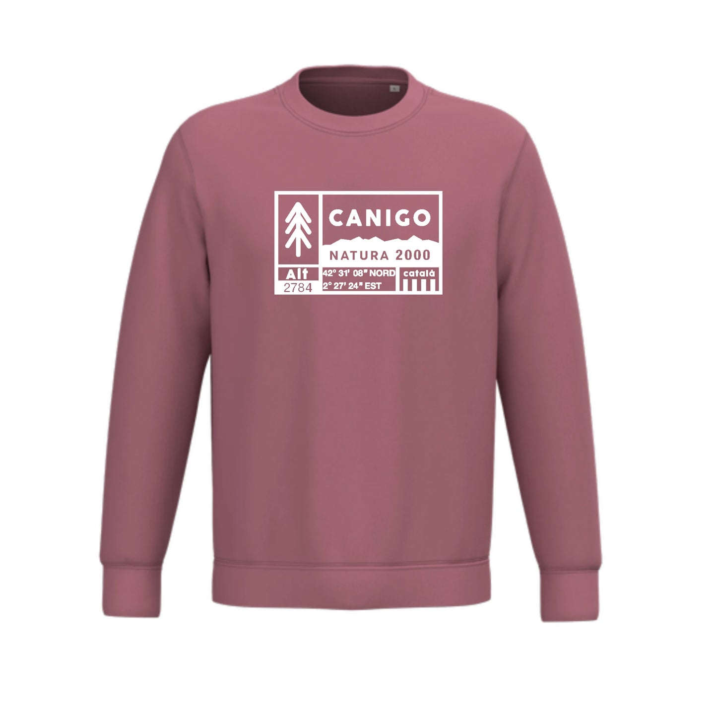 Sweat Col rond Recyclé - Canigó Natura 2000