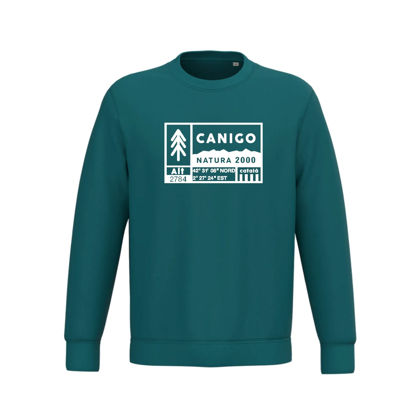 Sweat Col rond Recyclé - Canigó Natura 2000