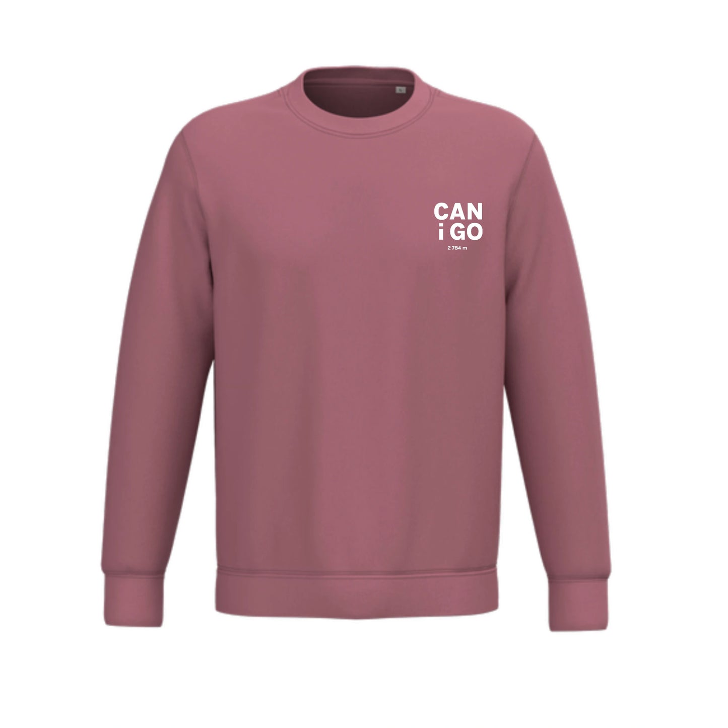 Sweat Col rond Recyclé - Canigó vertical coeur