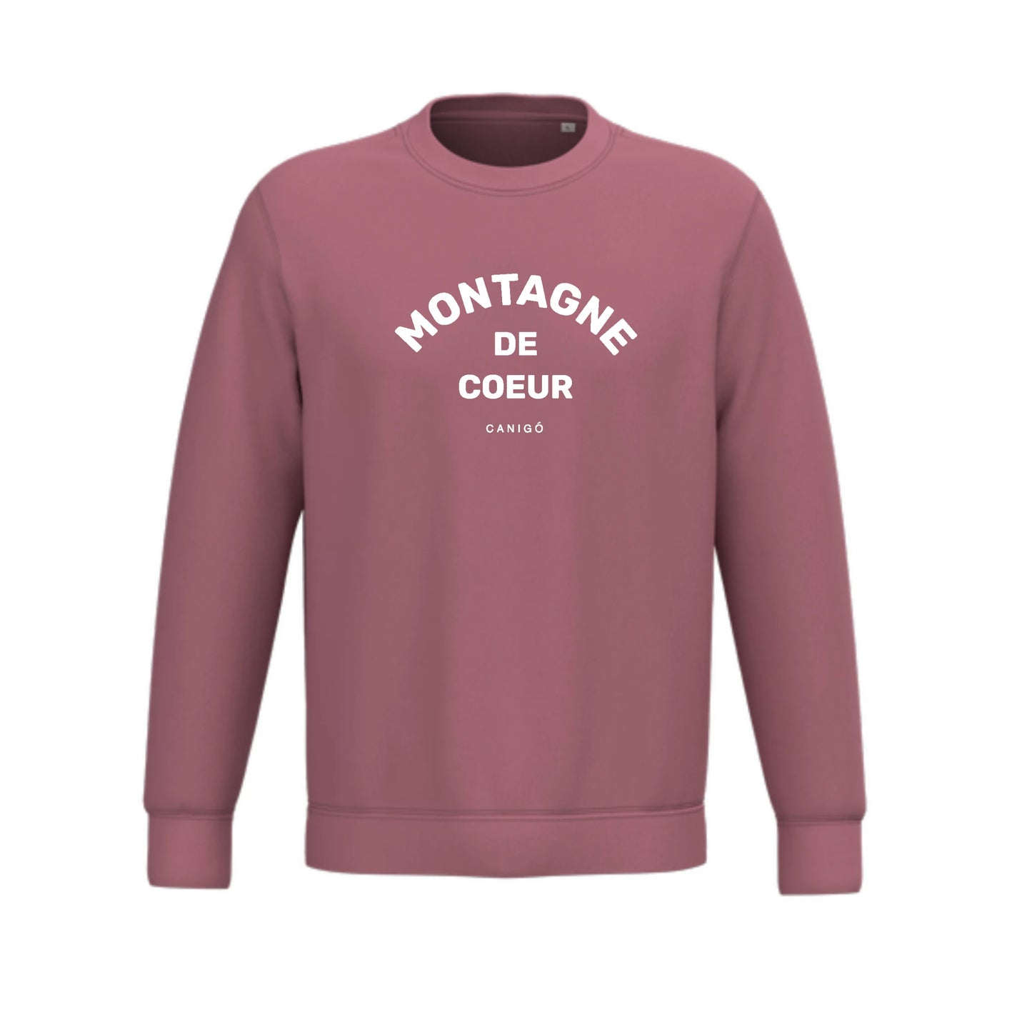 Sweat Col rond Recyclé - Montagne de Coeur