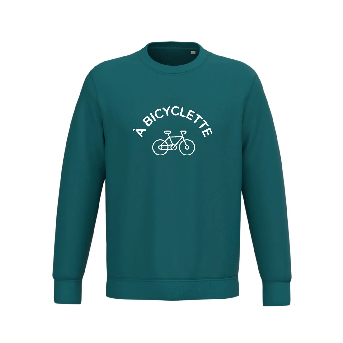 Sweat Col rond Recyclé - à Bicyclette