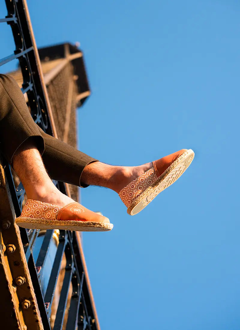 Nu pied plateforme espadrille sales