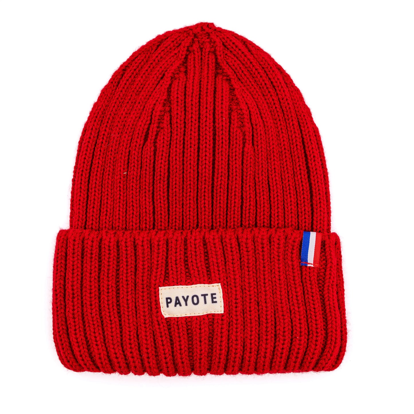 Bonnet Payote Maille Rouge