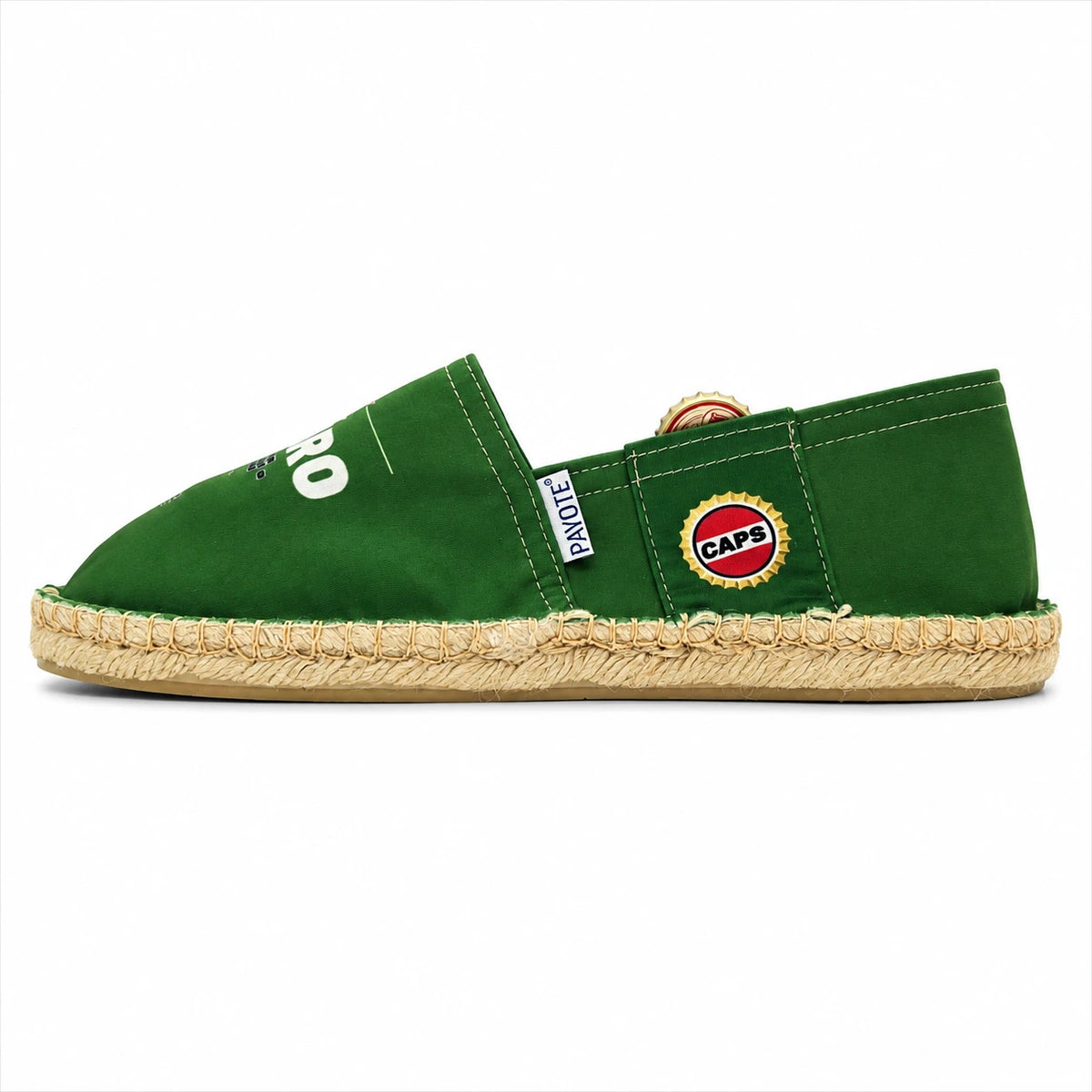 Espadrille Apéro avec décapsuleur et poche à capsule