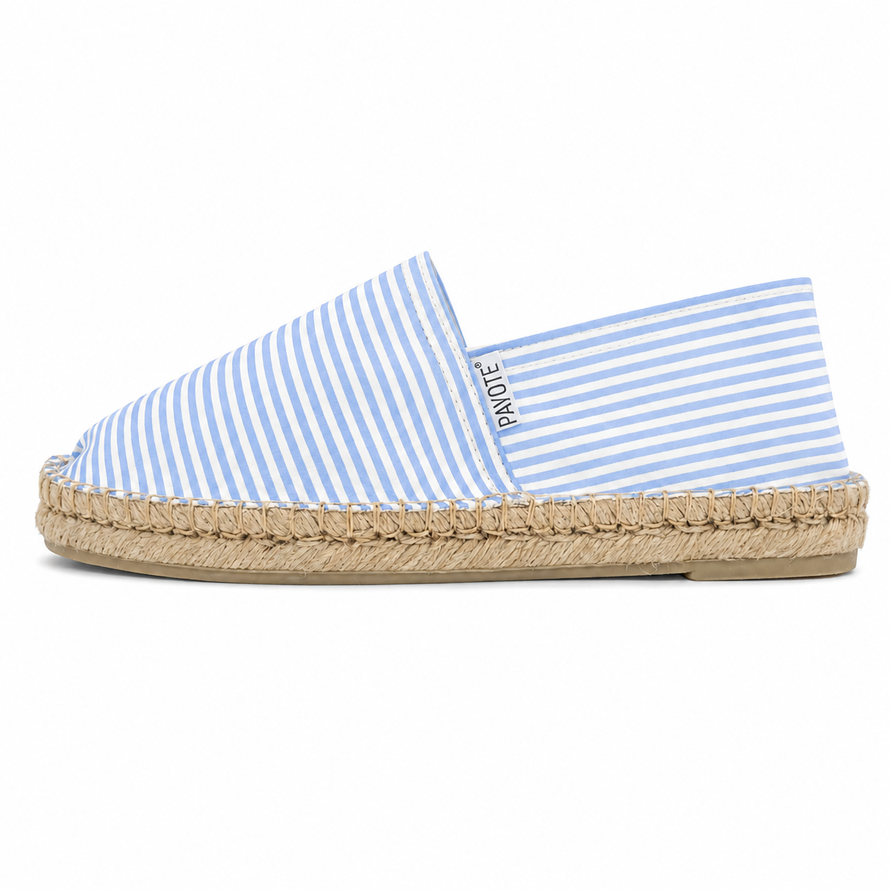 Espadrille Rayée Léonie Bleue