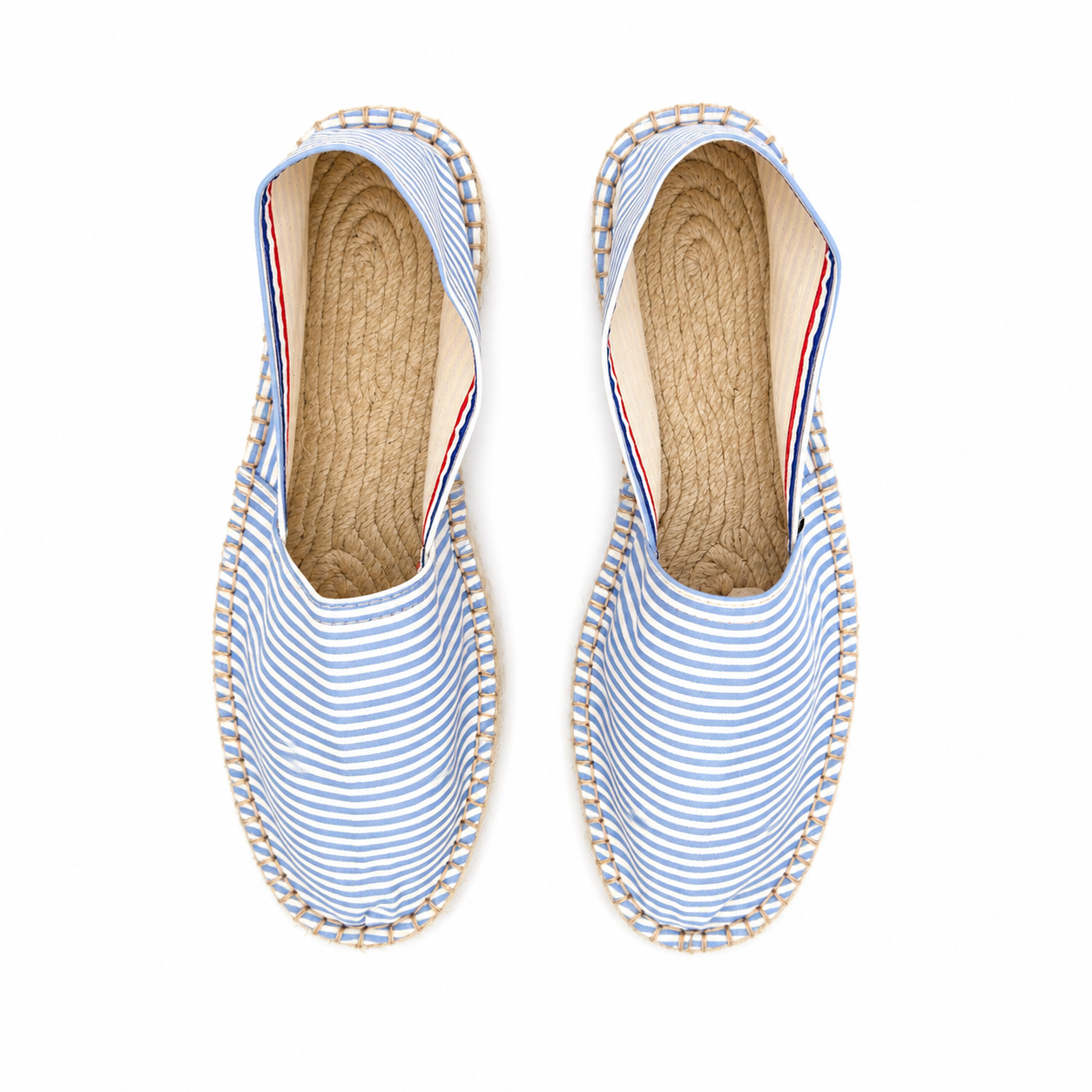 Espadrille Rayée Léonie Bleue