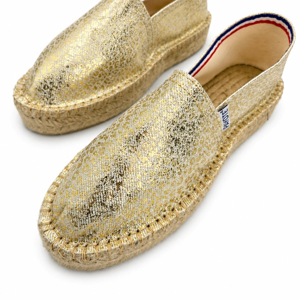 Espadrille Plateforme Émilie Dorée