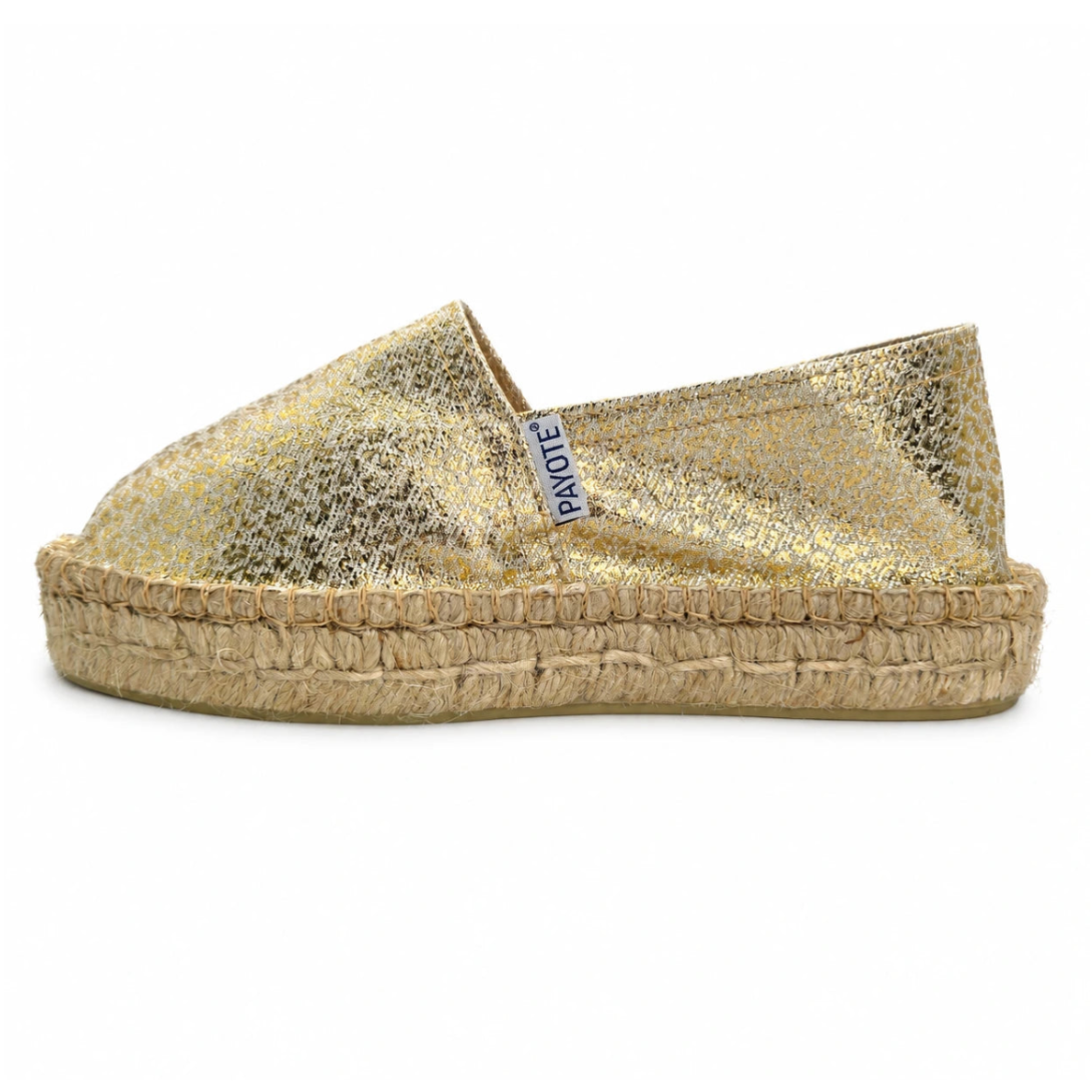 Espadrille Plateforme Émilie Dorée