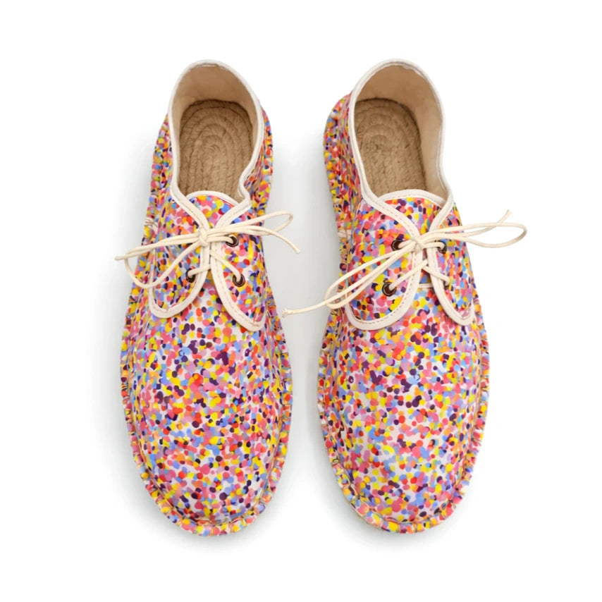 Espadrille à lacets Sophie