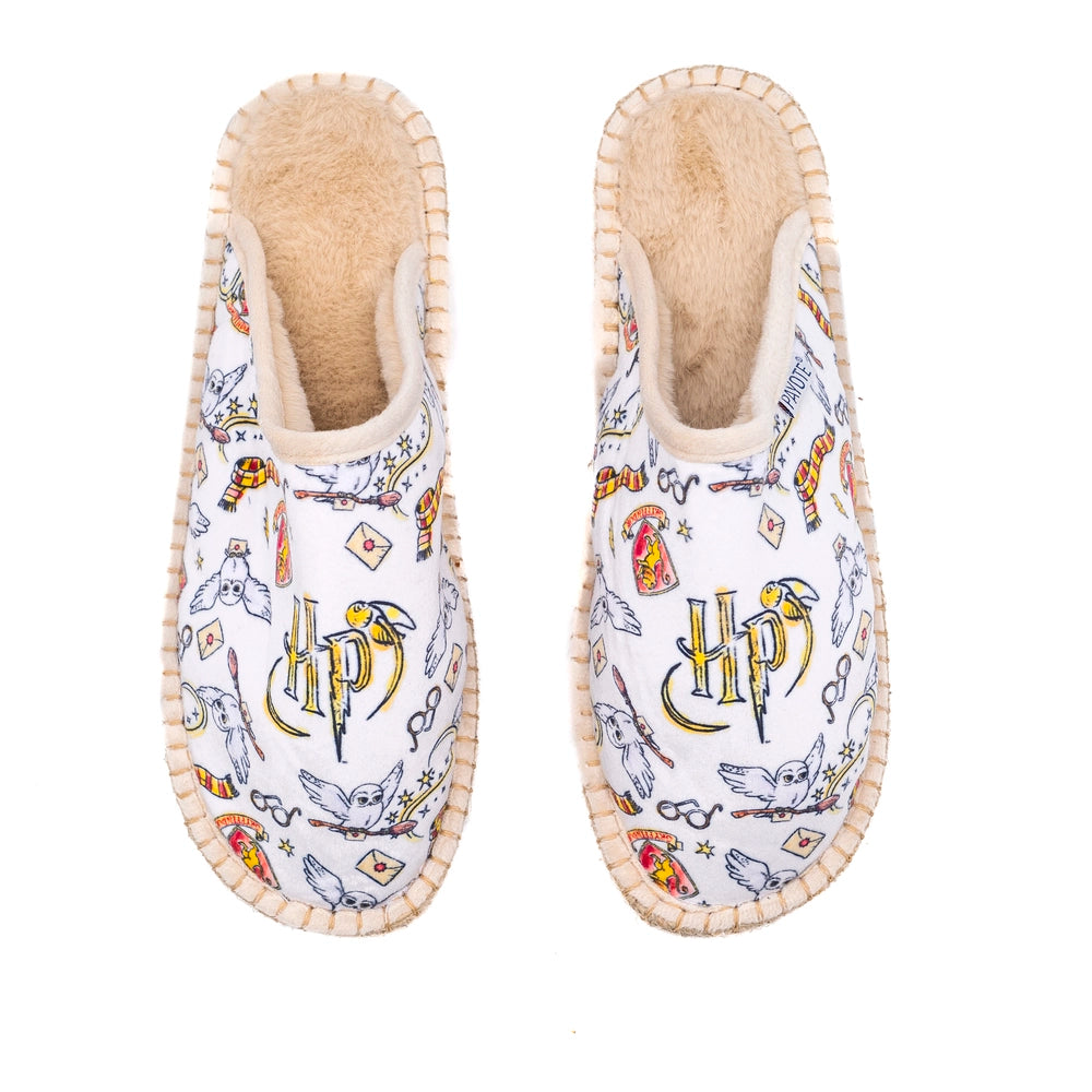 Haut mule fourrée Hedwige fabriquée en France